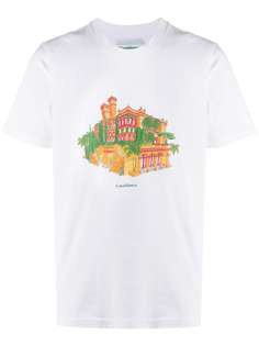 Casablanca футболка с логотипом