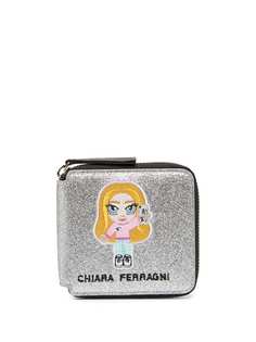 Chiara Ferragni кошелек с нашивкой