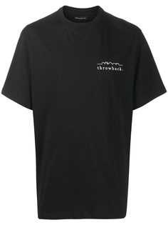 Throwback. футболка свободного кроя с логотипом
