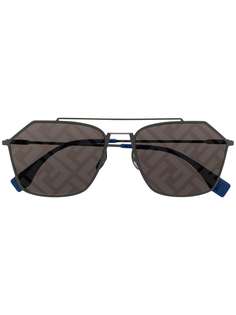 Fendi Eyewear солнцезащитные очки-авиаторы Eyeline