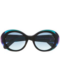 Roberto Cavalli солнцезащитные очки в круглой оправе