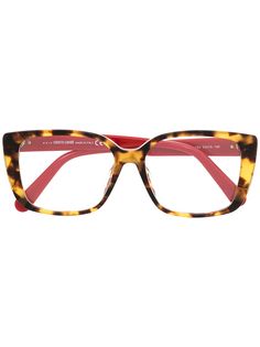 Roberto Cavalli очки в квадратной оправе черепаховой расцветки