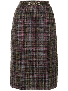 Céline Pre-Owned юбка pre-owned в клетку