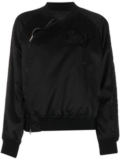 Comme Des Garçons Noir Kei Ninomiya куртка-бомбер асимметричного кроя