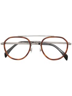 Eyewear by David Beckham очки-авиаторы в оправе черепаховой расцветки