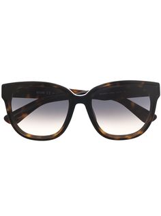 Moschino Eyewear солнцезащитные очки в оправе кошачий глаз