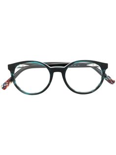 MISSONI EYEWEAR очки в круглой оправе