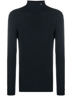 Raf Simons водолазка с вышитым логотипом