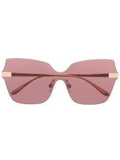 Dolce & Gabbana Eyewear солнцезащитные очки в безободковой оправе
