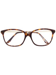 Cartier Eyewear солнцезащитные очки черепаховой расцветки