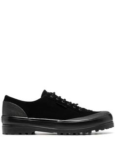 Superga кроссовки со вставками