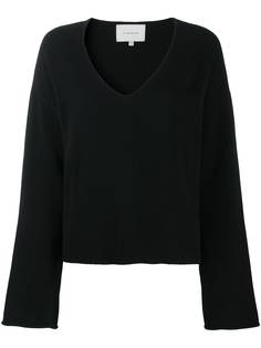 La Collection джемпер оверсайз с V-образным вырезом
