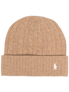 Polo Ralph Lauren шапка бини с вышитым логотипом
