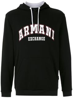 Armani Exchange худи с логотипом