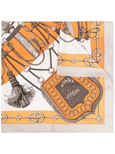Hermès платок Cliquetis pre-owned Hermes