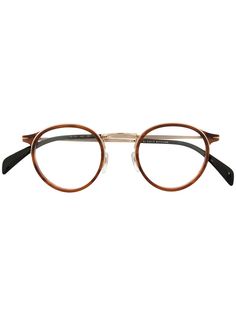 Eyewear by David Beckham очки в круглой оправе черепаховой расцветки
