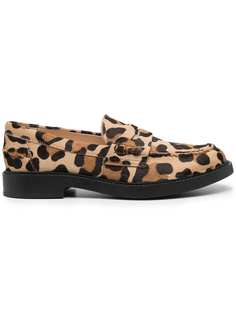 Tods лоферы с леопардовым принтом Tod’S
