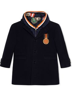 Dolce & Gabbana Kids пальто с капюшоном
