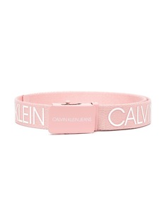 Calvin Klein Kids ремень с логотипом и пряжкой