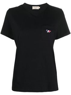 Maison Kitsuné футболка с принтом