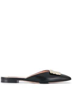 Bally мюли с металлическим декором