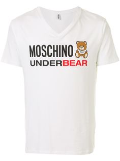 Moschino футболка с логотипом Underbear
