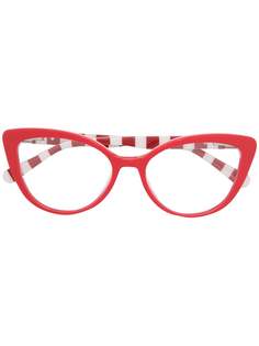 Love Moschino солнцезащитные очки в оправе кошачий глаз