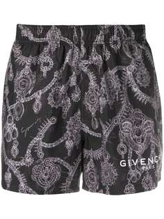 Givenchy плавки с принтом