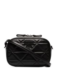Prada стеганая каркасная сумка