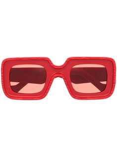LOEWE солнцезащитные очки Wave в квадратной оправе