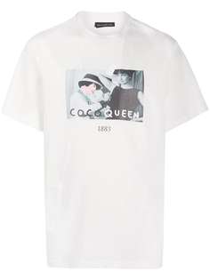 Throwback. футболка Coco Queen свободного кроя