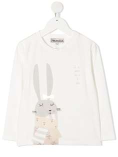 Simonetta футболка с круглым вырезом и принтом