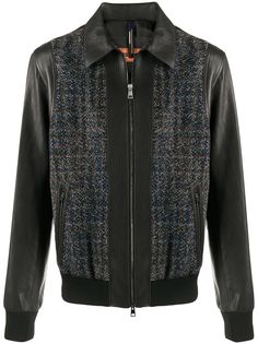 Missoni куртка с твидовыми вставками
