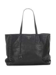 Prada Pre-Owned сумка-тоут с логотипом