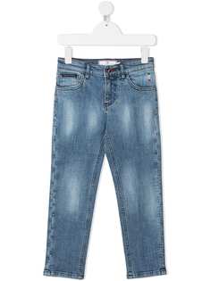 Philipp Plein Junior прямые джинсы Iconic Plein