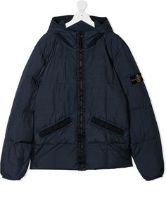 Stone Island Junior пуховик на молнии