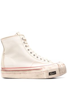 visvim высокие кеды Skagway