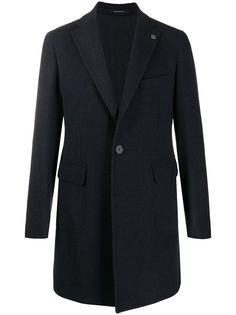 Tagliatore однобортное пальто строгого кроя