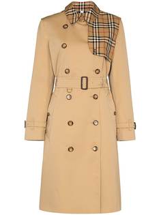 Burberry двубортный тренч Herne