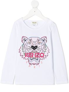 Kenzo Kids футболка Tiger с длинными рукавами