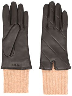 Sandro Paris перчатки с тисненым логотипом