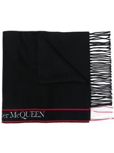 Alexander McQueen шарф с логотипом