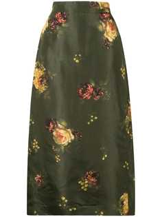 Brock Collection юбка Rabbit с цветочным принтом