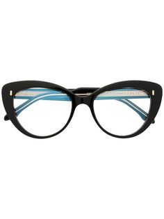 Cutler & Gross очки в оправе кошачий глаз