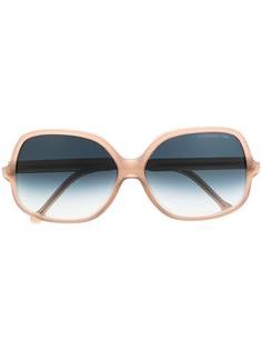 Cutler & Gross массивные солнцезащитные очки с градиентными линзами