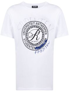 Raf Simons футболка с логотипом