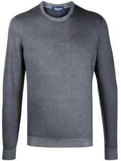 Drumohr джемпер тонкой вязки с круглым вырезом