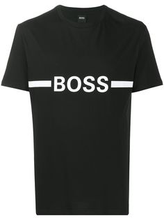 BOSS футболка с надписью