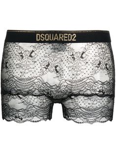 Dsquared2 прозрачные боксеры из кружева