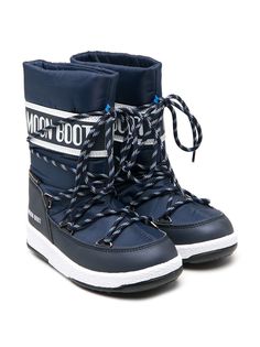 Moon Boot Kids зимние сапоги Mid Waterproof Nylon